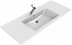Opadiris Мебель для ванной Ибица 120 с овальным зеркалом белая/хром – фотография-13